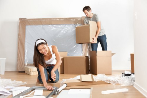 Removal team preparing a safe move in Bermondsey