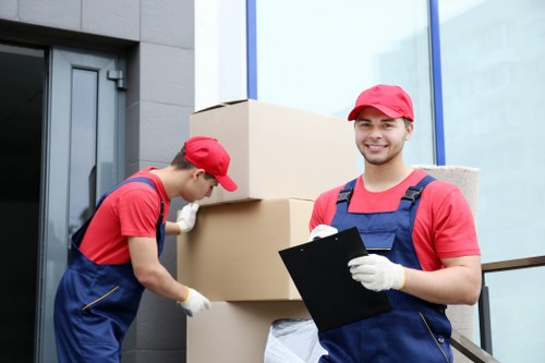 Accessible Bermondsey removals webpage shown with introductory accessibility commitment