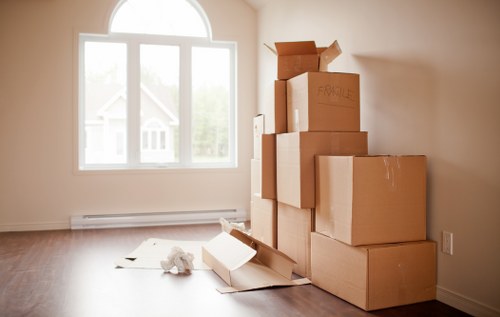 Professional movers handling a residential relocation in Bermondsey