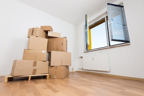Planning a Bermondsey flat move with labelled boxes and organised packing