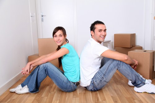 Local furniture removal van handling bulky items in Bermondsey