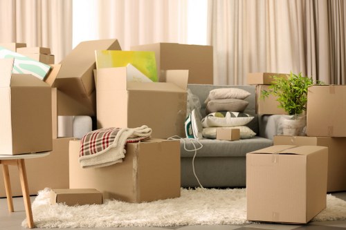 Moving furniture carefully during flat removals in Bermondsey with building access considerations