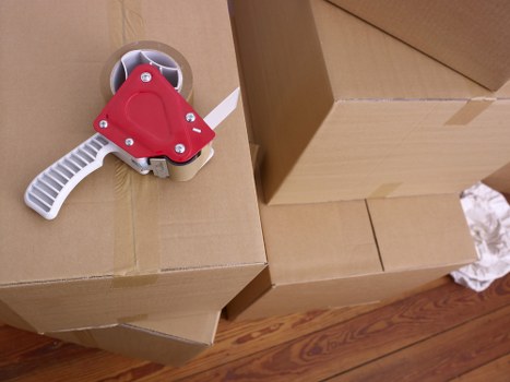 Loading commercial items during Bermondsey move