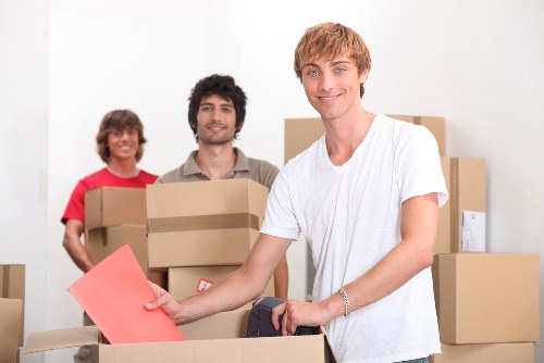 Waste and unwanted items prepared for compliant disposal