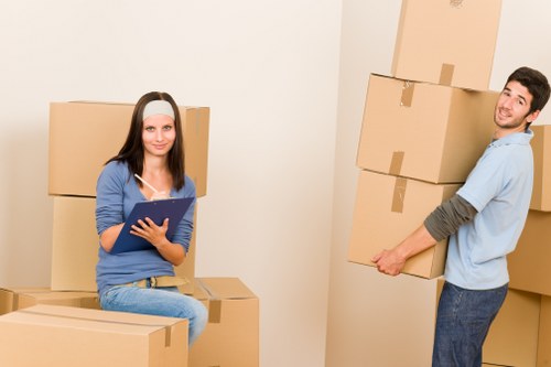 Removal company van ready for a lawful move in the UK