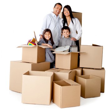 Loading a moving truck for a Bermondsey property relocation